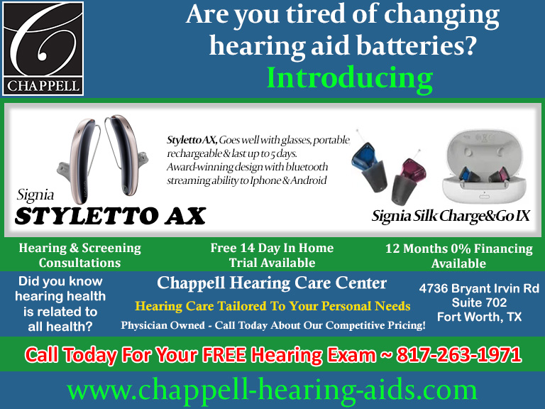 CHAPPELL HEARING CARE CENTERS, TARRANT COUNTY, TX