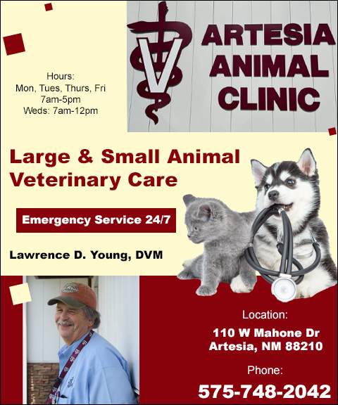 ARTESIA ANIMAL CLINIC, EDDY COUNTY, NM