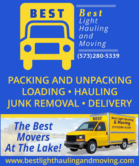 BEST LIGHT HAULING & MOVING, CAMDEN COUNTY, MO