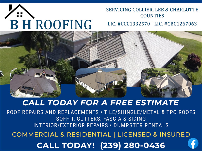BH ROOFING, LEE COUNTY, FL