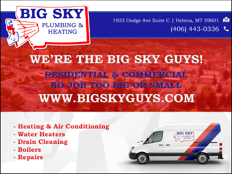 BIG SKY PLUMBING & HEATING, Lewis & Clark County, MT