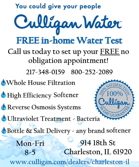 CULLIGAN WATER OF CHARLESTON, COLES COUNTY, IL