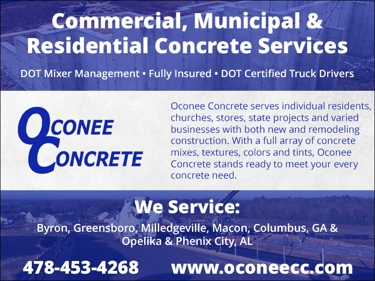 OCONEE CONCRETE COMPANY, PEACH COUNTY, GA