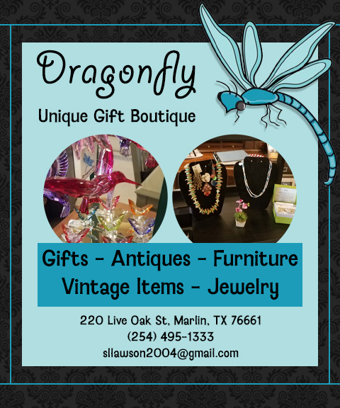 DRAGONFLY UNIQUE GIFT BOUTIQUE, FALLS COUNTY, TX