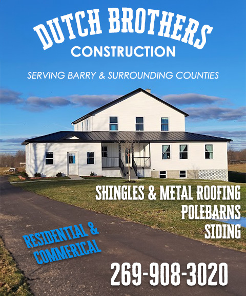 DUTCH BROTHERS CONSTRUCTION LLC, BARRY COUNTY, MI