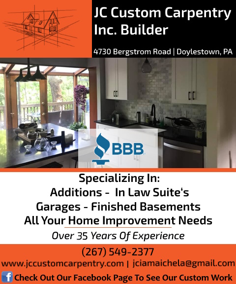 JC CUSTOM CARPENTRY, BUCKS COUNTY, PA