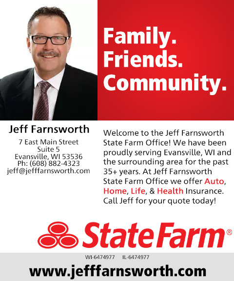 JEFF FARNSWORTH, STATE FARM, ROCK COUNTY, WI