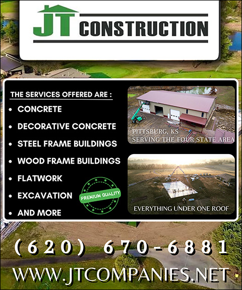 JT CONSTRUCTION, CRAWFORD COUNTY, KS