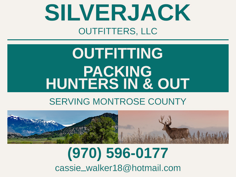 silverjackoutfitters SILVERJACK OUTFITTERS, MONTROSE COUNTY, CO