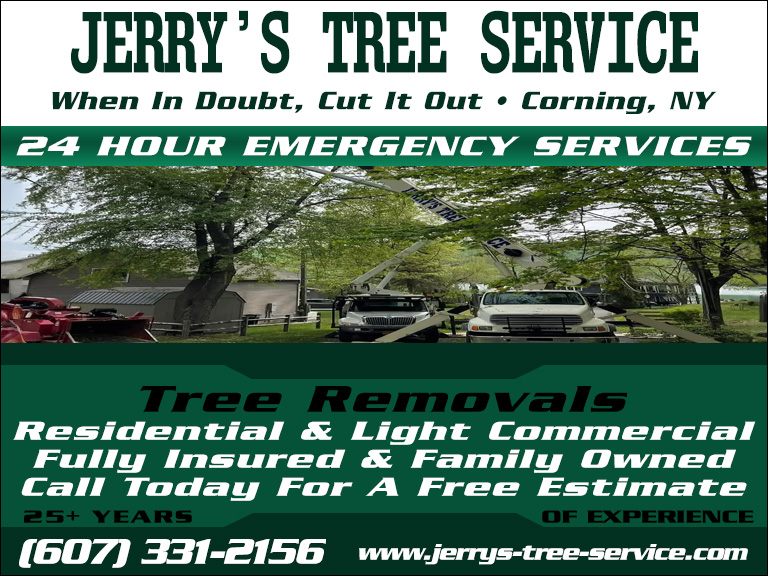 JERRY’S TREE SERVICE, STEUBEN COUNTY, NY