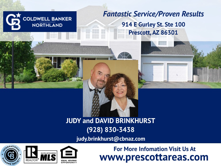 coldwellbankerrealtyjudyanddavid JUDY & DAVID BRINKHURST, COLDWELL BANKER NORTHLAND, YAVAPAI COUNTY, AZ