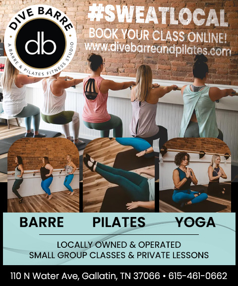 DIVE BARRE AND PILATES, SUMNER COUNTY, TN