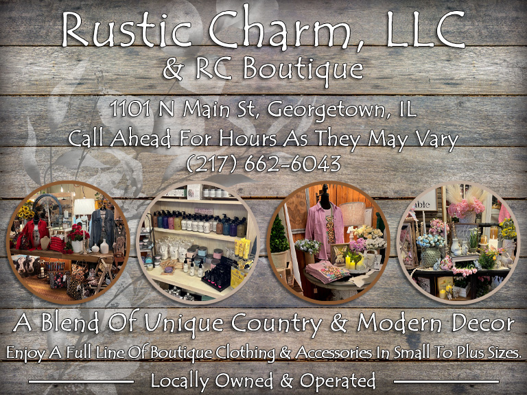 RUSTIC CHARM, LLC & RC BOUTIQUE, VERMILLION COUNTY, IL,