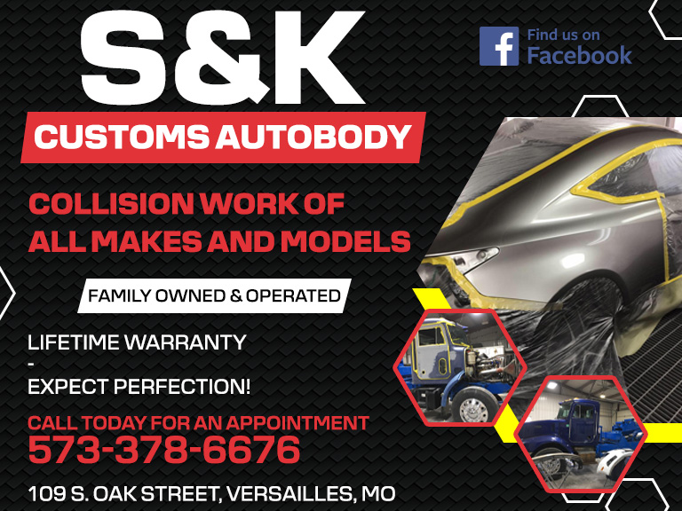 S&K CUSTOMS AUTOBODY, MORGAN COUNTY, MO