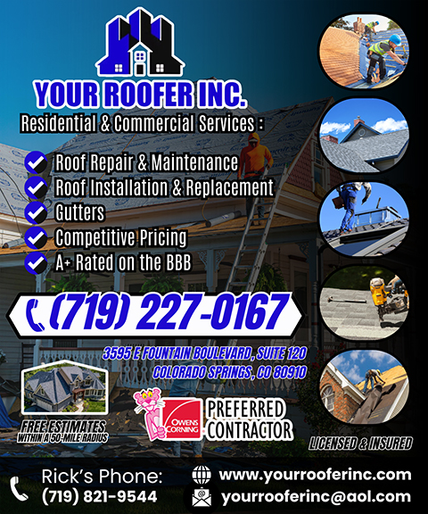 YOUR ROOFER, EL PASO COUNTY, CO