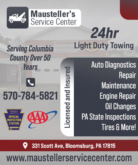 MAUSTELLER’S SERVICE CENTER, COLUMBIA COUNTY, PA
