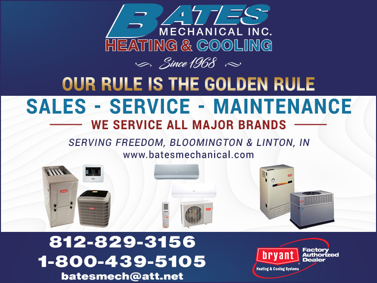 BATES EMCHANICAL INC. HEATING & COOLING, OWEN COUNTY, IN
