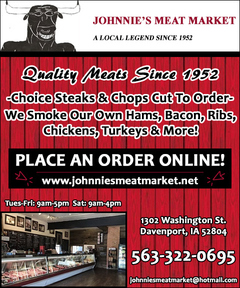 johnniesmeatmarket JOHNNIE’S MEAT MARKET, SCOTT COUNTY, IA