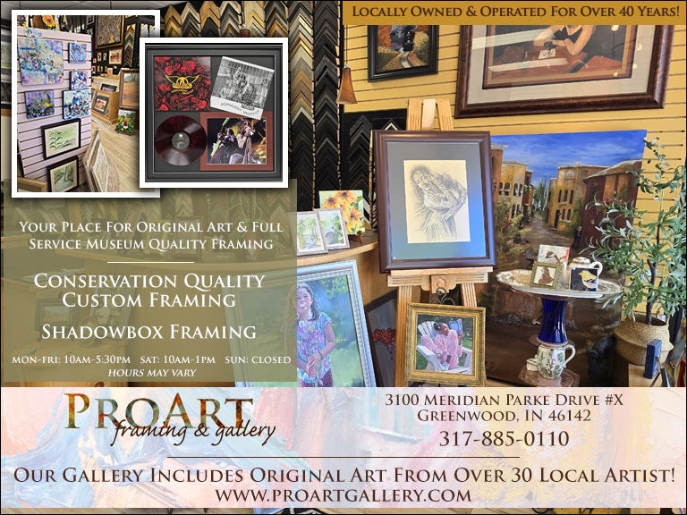 PRO ART GALLERY & CUSTOM FRAMING, JOHNSON COUNTY, IN
