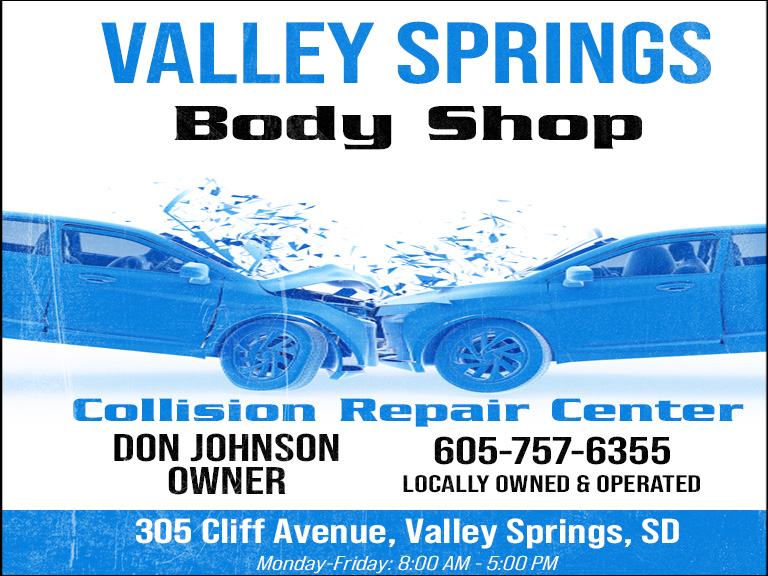valleyspringsbodyshop VALLEY SPRINGS BODY SHOP, MINNEHAHA COUNTY, SD