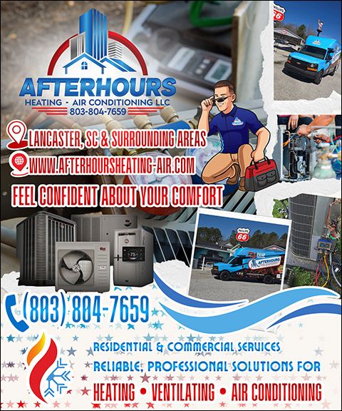 AFTER HOURS HEATING AIR CONDITIONING, YORK COUNTY, SC