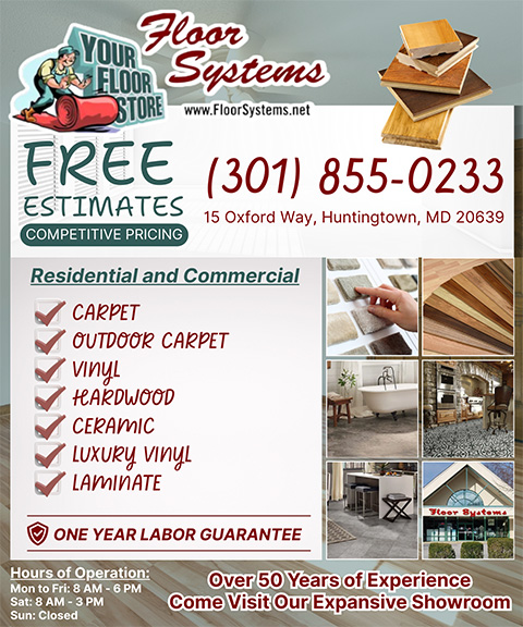 FLOOR SYSTEMS INC, CALVERT COUNTY, MD