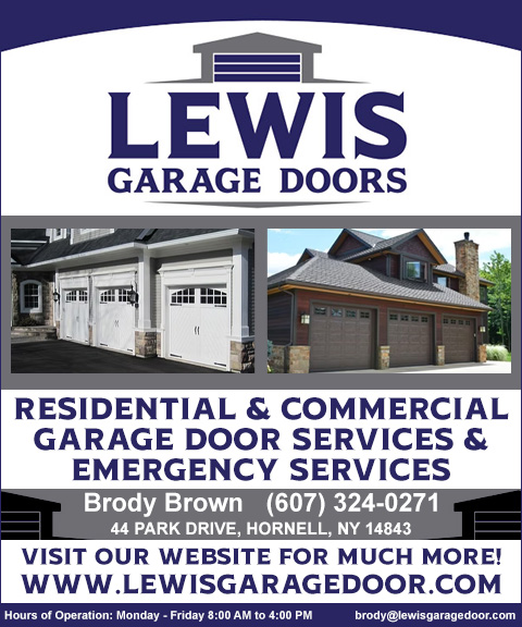 LEWIS GARAGE DOORS, STEUBEN COUNTY, NY
