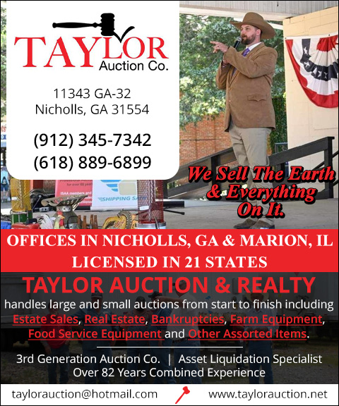 taylorauctionco2 TAYLOR AUCTION CO, COFFEE COUNTY, GA