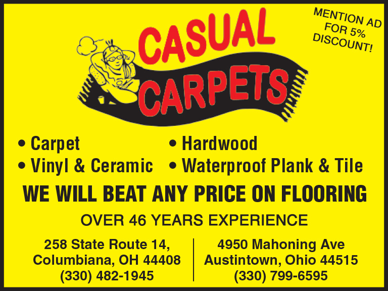 CASUAL CARPETS, MAHONING COUNTY, OH