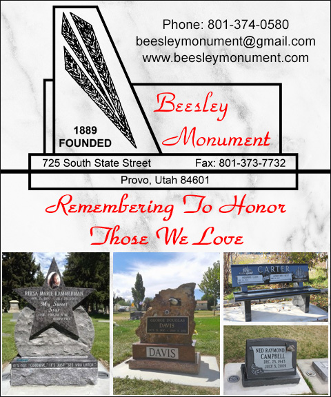 beesleymonumentandvault BEESLEY MONUMENT & VAULT, UTAH COUNTY, UT