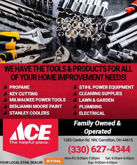 ACE HARDWARE OF CARROLLTON, CARROLL COUNTY, OH