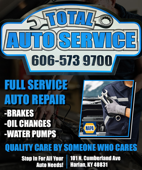 TOTAL AUTO SERVICE, HARLAN COUNTY, KY