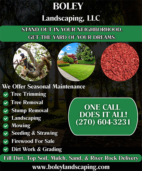 BOLEY LANDSCAPING, TODD COUNTY, KY