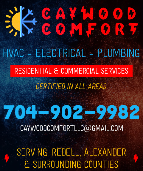 CAYWOOD COMFORT, IREDELL COUNTY, NC