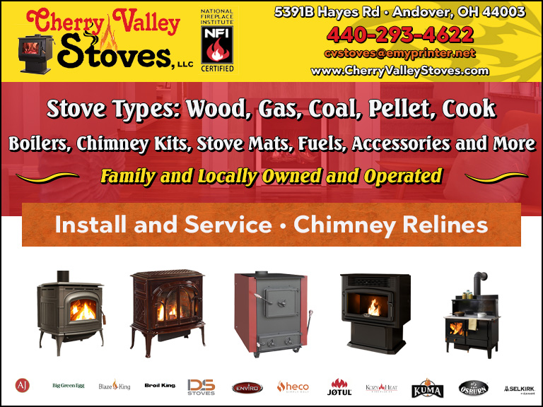 Cherry Valley Stoves LLC, Geauga County, OH