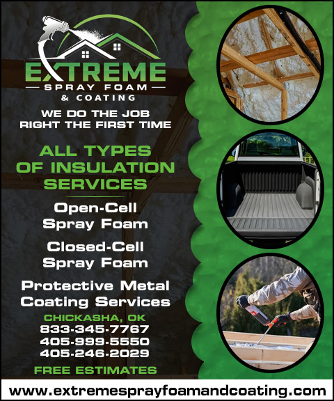 EXTREME SPRAY FOAM AND COATINGS, GRADY COUNTY, OK