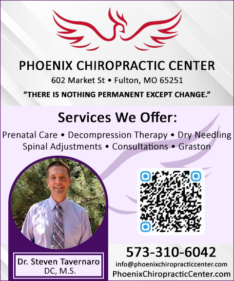 PHOENIX CHIROPRACTIC CENTER, CALLAWAY COUNTY, MO