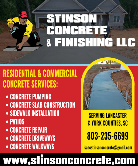 STINSON CONCRETE, LANCASTER COUNTY, SC