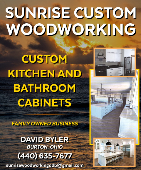 SUNRISE CUSTOM WOODWORKING, GEAUGA COUNTY, OH