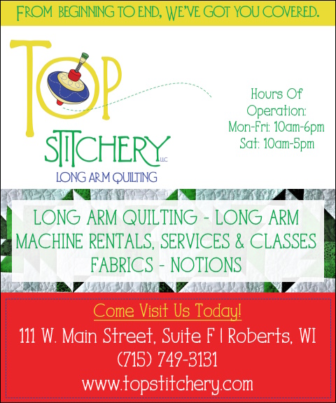 TOP STITCHERY, ST. CROIX COUNTY, WI