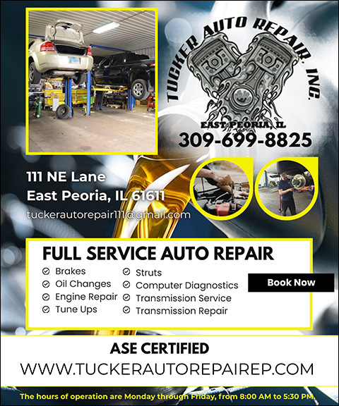 TUCKER AUTO REPAIR, TAZEWELL COUNTY, IL