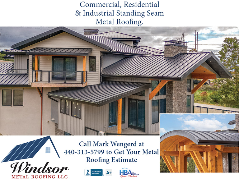 WINDSOR METAL ROOFING, GEAUGA COUNTY, OH