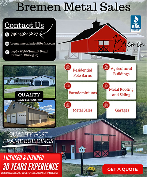 BREMAN METAL SALES, FAIRFIELD COUNTY, OH