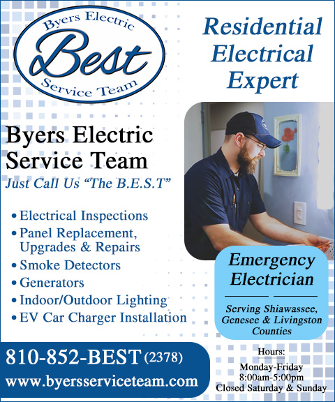 BYERS ELECTRICAL SERVICE TEAM, SHIAWASSEE COUNTY, MI