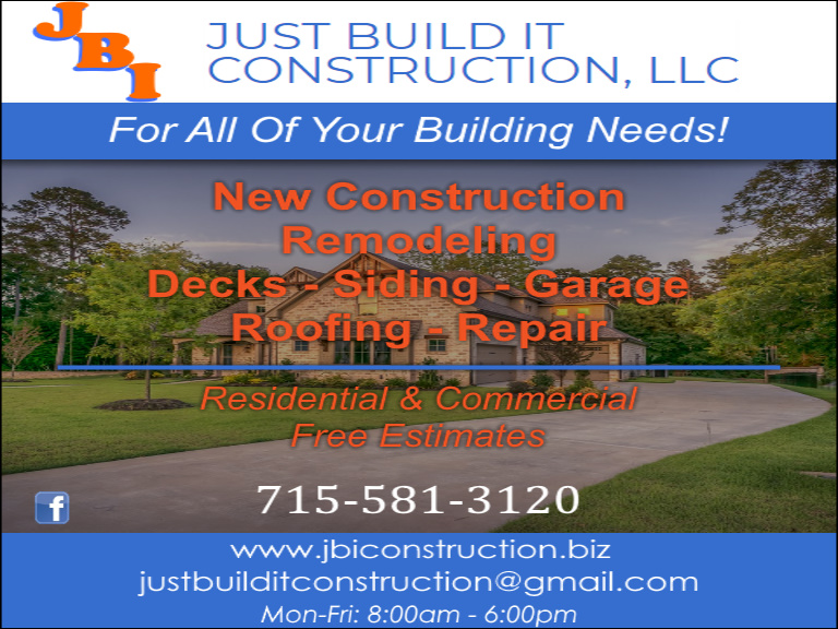 justbuilditconstruction JUST BUILD IT CONSTRUCTION, MARATHON COUNTY, WI