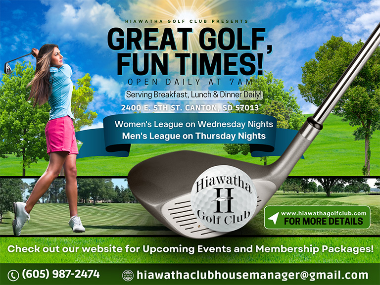 HIAWATHA GOLF CLUB, LINCOLN COUNTY, SD