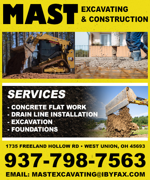 MAST EXCAVATING AND CONSTRUCTION, ADAMS COUNTY, OH