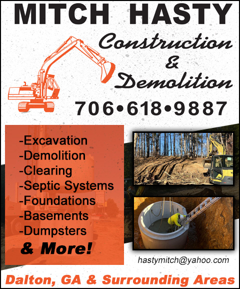 MITCH HASTY CONSTRUCTION & DEMOLITION, WHITFIELD COUNTY, GA