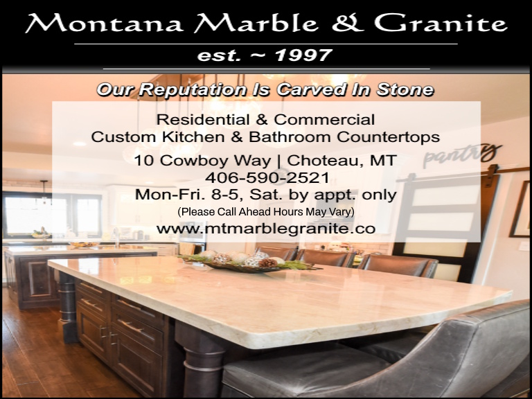 MONTANA MARBLE & GRANITE, TETON COUNTY, MT