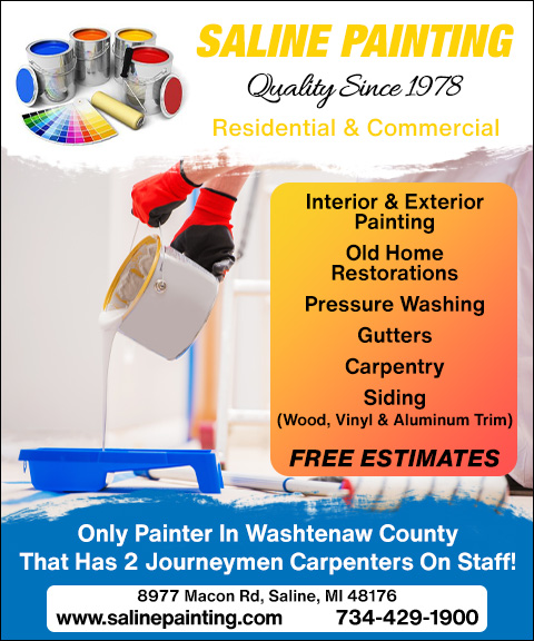 SALINE PAINTING, WASHTENAW COUNTY, MI